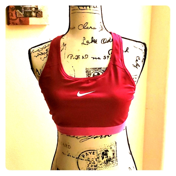 Nike Other - Nike sports bra, Lg fits like a medium. (Burgandy)